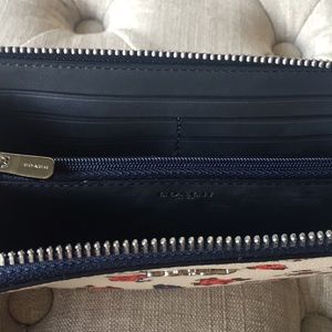 Coach Bags - New Coach Tea Rose Accordion Zip Wallet Coach Bags - New Coach Tea Rose Accordion Zip Wallet